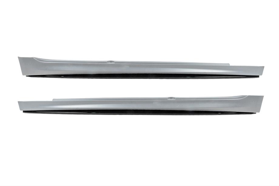 BMW 5-serie G30/G31 2017–2023 DPT V-1 sideskørt-forlængere (til M-Sport/M5 sideskørter, sort højglans) Foto 7