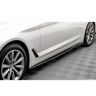 DPT V-2 sideskørt-extensions (til M-Sport/M5 sideskørter, sort højglans) foto 1