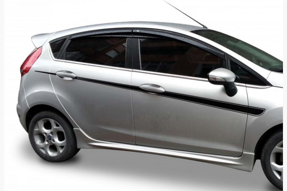 Ford Fiesta 2008–2017 Sideskørter DPT V-1 (HB, til lakering) Image