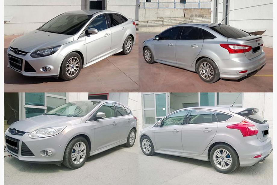 Ford Focus III 2011–2017 Sideskørter DPT (2011-2014, til lakering) Image