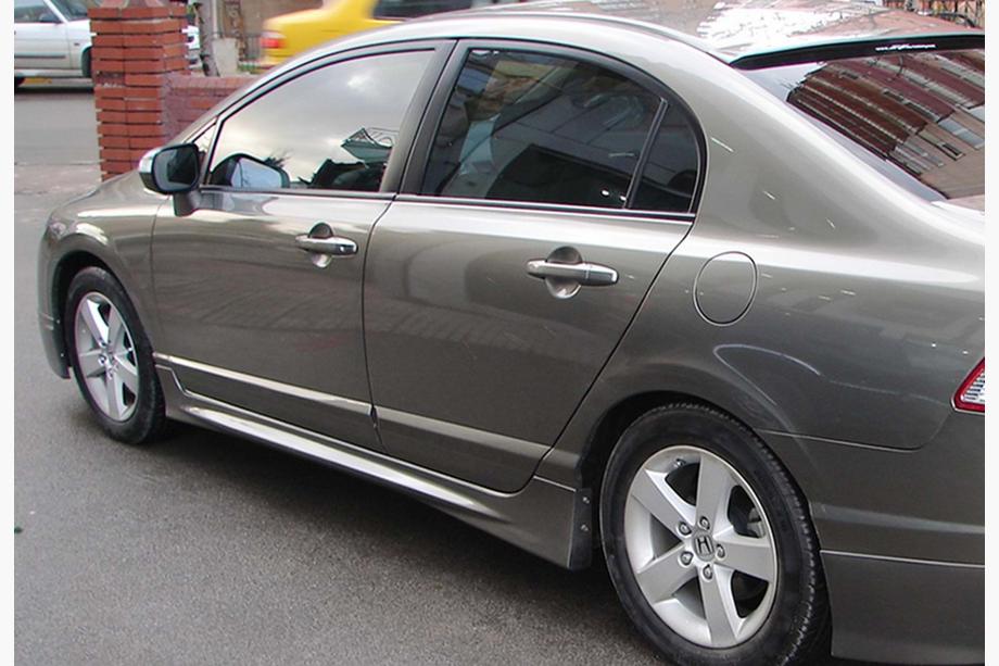 Honda Civic Sedan VIII 2006–2011 DPT sideskørter (til lakering) Foto 3