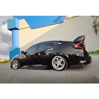 DPT V-4 sideskørter (sort højglans) Honda Civic Sedan X 2016–2021 foto 3