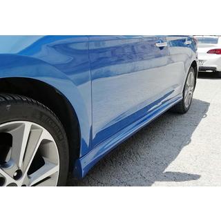 DPT sideskørter (blank sort) Hyundai Elantra (AD) 2015–2020 foto 2