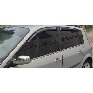 Vindueslister (4 stk., rustfrit stål) Renault Scenic/Grand 2003–2009 foto 4