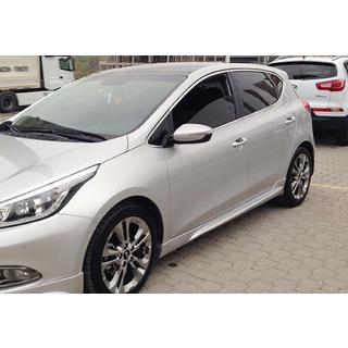 Sideskørter DPT (2012-2015, sort højglans) Kia Ceed 2012–2018 foto 1