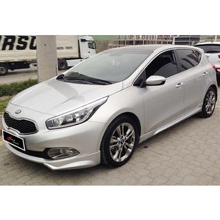 Sideskørter DPT (2012-2015, sort højglans) Kia Ceed 2012–2018 foto 3
