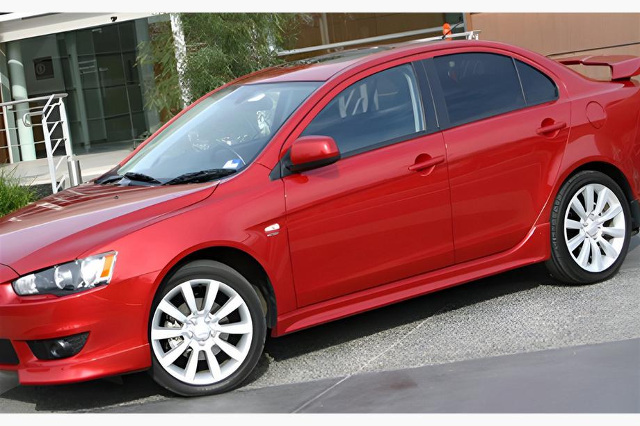 Mitsubishi Lancer X 2008– DPT sideskørter (til lakering) Image