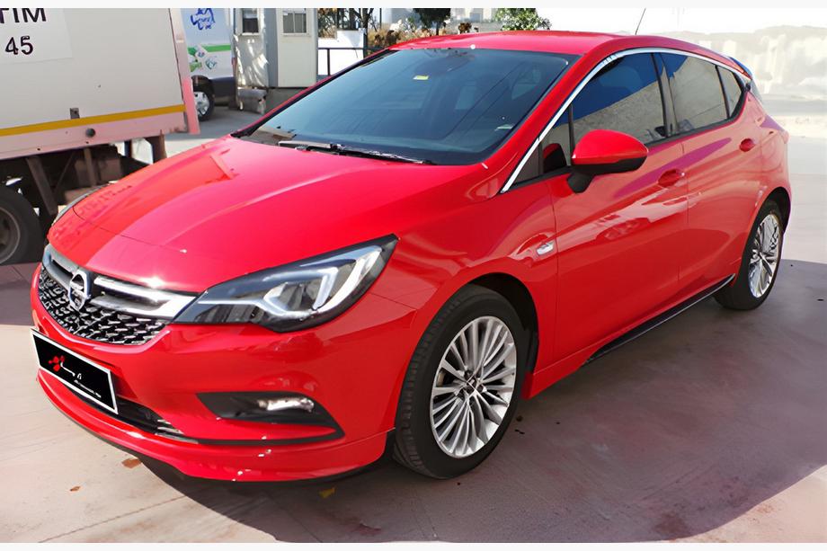 Opel Astra K 2016–2021 Sideskørter DPT V-1 (sort højglans) Image