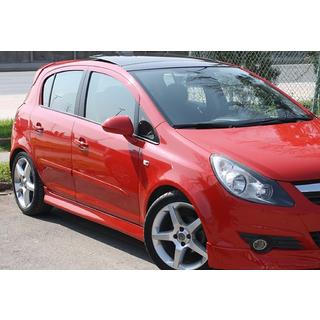 Sideskørter DPT V-1 (sort højglans) Opel Corsa D 2007–2014 foto 1