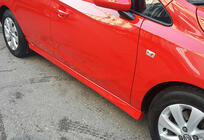 Opel Corsa E 2015–2019 DPT sideskørter (blank sort) foto 1