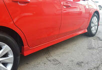 Opel Corsa E 2015–2019 DPT sideskørter (blank sort) foto 2
