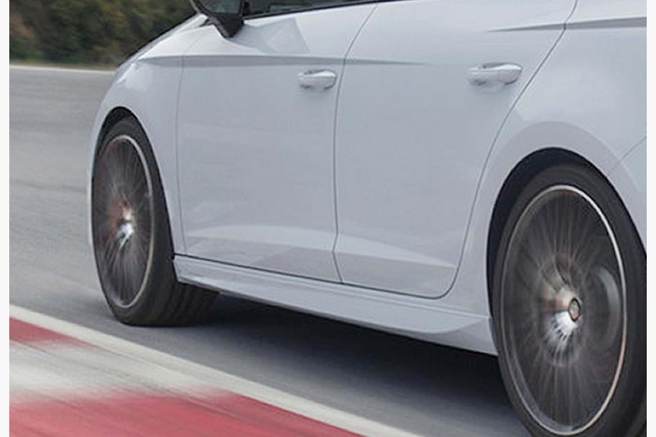 Renault Megane IV 2016–2025 Sideskørter DPT (SD, til lakering) Image
