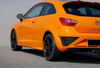 Seat Ibiza 2010–2017 Sideskørter DPT V-1 (Coupe, blank sort) foto 2