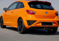 Seat Ibiza 2010–2017 Sideskørter DPT V-1 (Coupe, blank sort) foto 5