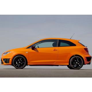 Sideskørter DPT V-1 (Coupe, blank sort) Seat Ibiza 2010–2017 foto 4