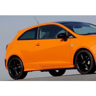 Sideskørter DPT V-1 (Coupe, blank sort) Seat Ibiza 2010–2017 foto 1