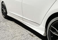 Seat Ibiza 2010–2017 Sideskørter DPT V-2 (blank sort) foto 1