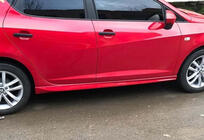 Seat Ibiza 2010–2017 Sideskørter DPT V-3 (sort højglans) foto 1