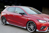 Seat Ibiza 2017– Sideskørter DPT V-2 (blank sort) foto 3