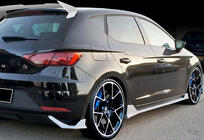 Seat Leon 2013–2020 Sideskørter DPT V-3 (2017-2020, sort højglans) foto 6