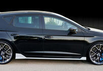 Seat Leon 2013–2020 Sideskørter DPT V-3 (2017-2020, sort højglans) foto 7