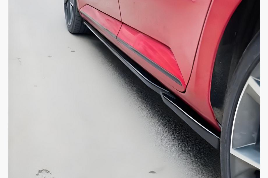 Seat Leon 2013–2020 Sideskørter DPT V-6 (blank sort) Image