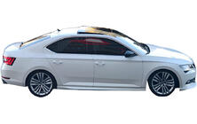Skoda Superb 2015–2024 Sideskørter DPT V-2 (til lakering) foto 1