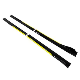 Universelle sideskørtelister Niken Yellow (ABS) (4 stk.)
