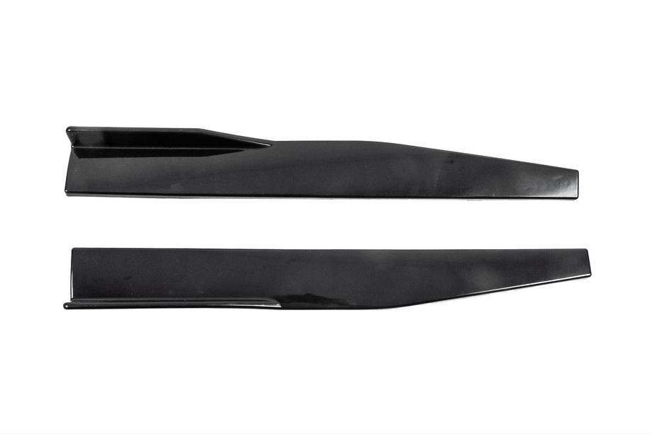 Universelle sideskørtelister DPT Aero Black (blank sort) Foto 6