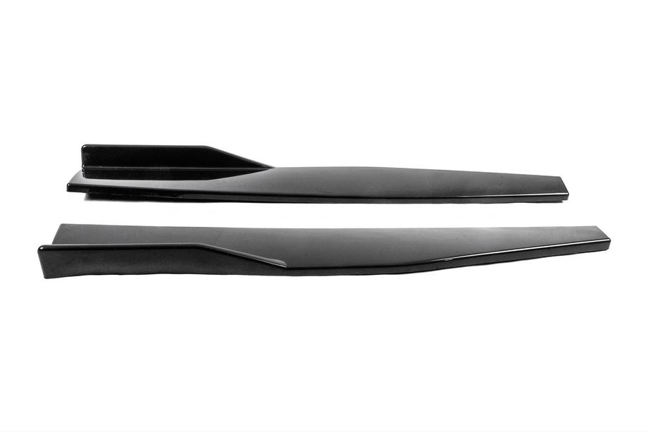 Universelle sideskørtelister DPT Aero Black (blank sort) Foto 4