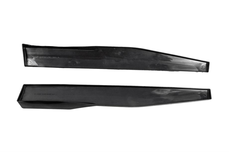 Universelle sideskørtelister DPT Aero Black (blank sort) Foto 7