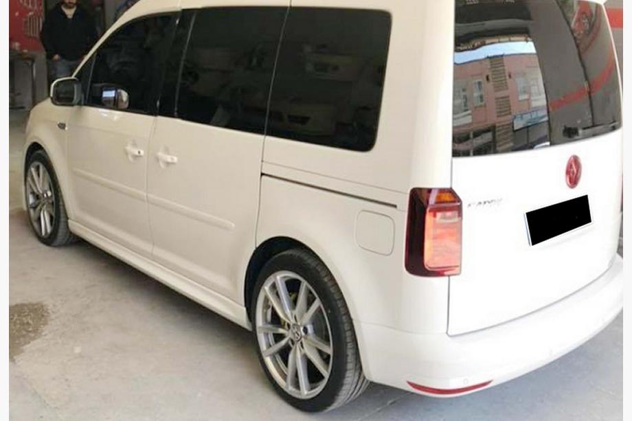 Volkswagen Caddy 2010–2015 DPT sideskørter (til lakering) Image