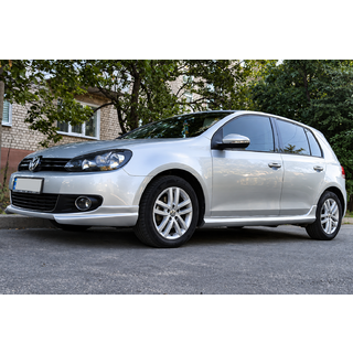Sideskørter DPT V-1 (HB, til lakering) Volkswagen Golf 6 2008–2014 foto 1