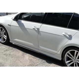 Sideskørter DPT V-2 (blank sort) Volkswagen Golf 7/E-Golf 2012–2020 foto 1