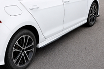 Volkswagen Golf 7/E-Golf 2012–2020 DPT V-4 sideskørter (sort højglans) foto 1