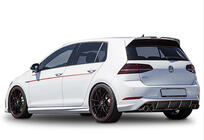 Volkswagen Golf 7/E-Golf 2012–2020 Sidedørsskørter DPT V-5 (sort højglans) foto 3