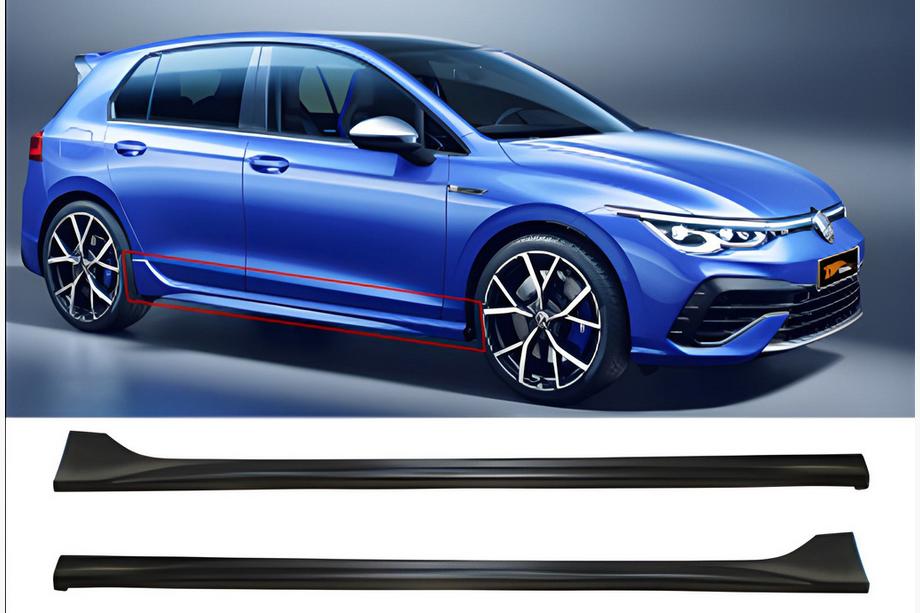 Volkswagen Golf 8 2019– Sideskørter DPT V-3 (til lakering) Image