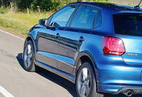 Volkswagen Polo 2010–2017 Sideskørter DPT V-3 (sort højglans) foto 4