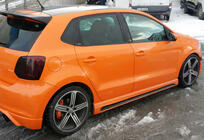 Volkswagen Polo 2010–2017 Sideskørter DPT V-4 (til lakering) foto 4