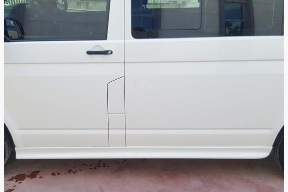 Volkswagen T6 2015–2024 DPT sideskørter (lang akselafstand, til lakering) Image
