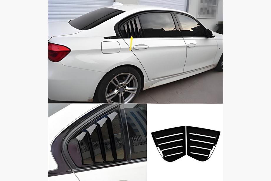 BMW 3-serie F30/F31 2012–2019 Lister til bagruder DPT (sort blank, 2 stk.) Foto 1