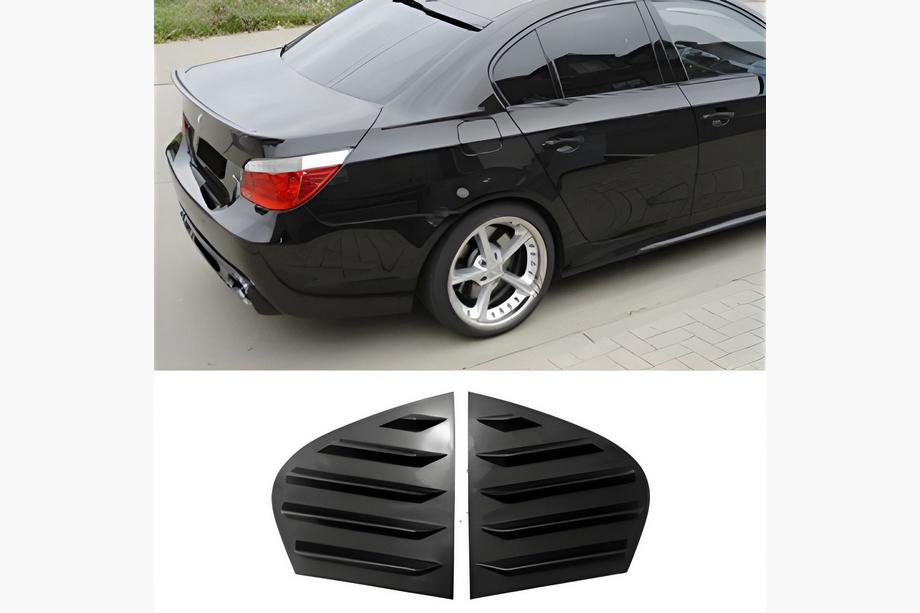 BMW 5-serie E60/E61 2003–2010 Lister til bagruder DPT (sort blank, 2 stk.) Image