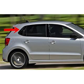 Lister til bagruder DPT (sort blank, 2 stk.) Volkswagen Polo 2010–2017 foto 1