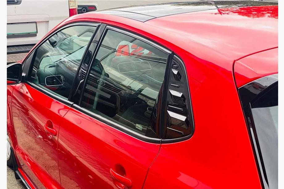 Volkswagen Polo 2017– Lister til bagruder DPT (sort blank, 2 stk.) Foto 1