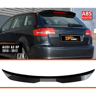 DPT V-1 spoiler (2010-2012, HB, sort højglans) foto 1