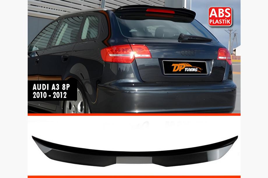Audi A3 2003–2012 DPT V-1 spoiler (2010-2012, HB, sort højglans) Image