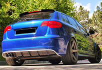 Audi A3 2003–2012 Spoiler DPT V-2 (2003-2008, højglans sort) foto 1