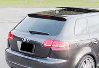Audi A3 2003–2012 Spoiler DPT V-4 (højglans sort) foto 2