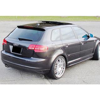 Spoiler DPT V-4 (højglans sort) Audi A3 2003–2012 foto 4