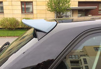Audi A3 2012–2020 DPT V-2 spoiler (HB, blank højglans sort) foto 4